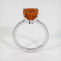 4.55 Ct. Gemstone Ring, 18K White Gold 3