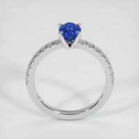 1.14 Ct. Sapphire Ring, 18K White Gold 3