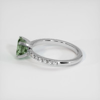 1.62 Ct. Sapphire Ring, 18K White Gold 4
