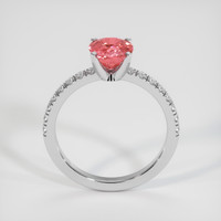 2.04 Ct. Sapphire Ring, 18K White Gold 3