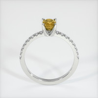 0.68 Ct. Sapphire Ring, 18K White Gold 3