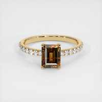 1.57 Ct. Gemstone Ring, 14K Yellow Gold 1