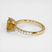 2.13 Ct. Gemstone Ring, 14K Yellow Gold 4