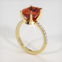 5.16 Ct. Gemstone Ring, 14K Yellow Gold 2