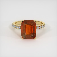 4.55 Ct. Gemstone Ring, 14K Yellow Gold 1