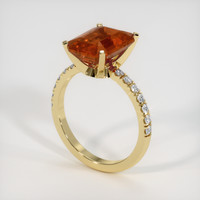 4.55 Ct. Gemstone Ring, 14K Yellow Gold 2