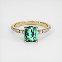 1.58 Ct. Gemstone Ring, 14K Yellow Gold 1