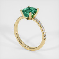 1.58 Ct. Gemstone Ring, 14K Yellow Gold 2