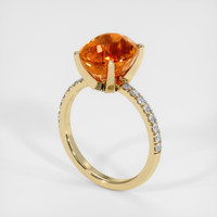 6.15 Ct. Gemstone Ring, 14K Yellow Gold 2