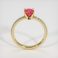 1.07 Ct. Sapphire Ring, 14K Yellow Gold 3