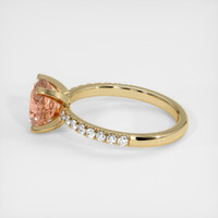 2.12 Ct. Sapphire Ring, 14K Yellow Gold 4