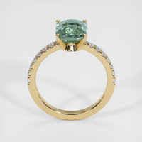 3.33 Ct. Sapphire Ring, 14K Yellow Gold 3