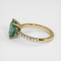 3.33 Ct. Sapphire Ring, 14K Yellow Gold 4