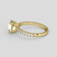2.27 Ct. Yellow Sapphire Ring, 14K Yellow Gold 4