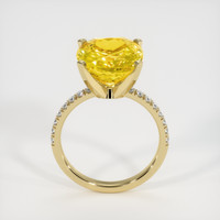 9.71 Ct. Sapphire Ring, 14K Yellow Gold 3