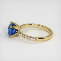 2.68 Ct. Sapphire Ring, 18K Yellow Gold 4