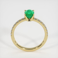 Emerald Ring 0.81 Ct., 18K Yellow Gold Preview