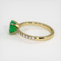 Emerald Ring 0.81 Ct., 18K Yellow Gold Preview