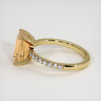 2.94 Ct. Gemstone Ring, 18K Yellow Gold 4