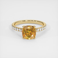 2.13 Ct. Gemstone Ring, 18K Yellow Gold 1