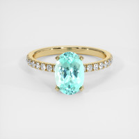 1.82 Ct. Gemstone Ring, 18K Yellow Gold 1