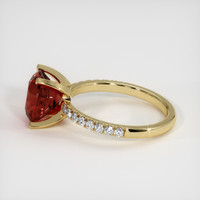 2.94 Ct. Gemstone Ring, 18K Yellow Gold 4