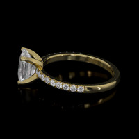 1.20 Ct. Gemstone Ring, 18K Yellow Gold 4