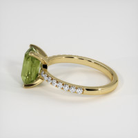 1.79 Ct. Gemstone Ring, 18K Yellow Gold 4