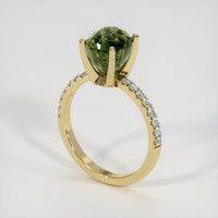 4.03 Ct. Gemstone Ring, 18K Yellow Gold 2