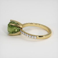 4.03 Ct. Gemstone Ring, 18K Yellow Gold 4