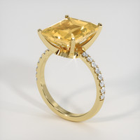 4.87 Ct. Gemstone Ring, 18K Yellow Gold 2