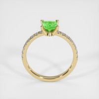 0.70 Ct. Gemstone Ring, 18K Yellow Gold 3