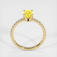 1.78 Ct. Yellow Sapphire Ring, 18K Yellow Gold 3