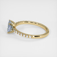1.52 Ct. Sapphire Ring, 18K Yellow Gold 4