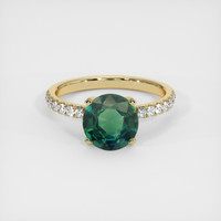 1.74 Ct. Sapphire Ring, 18K Yellow Gold 1