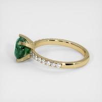 1.74 Ct. Sapphire Ring, 18K Yellow Gold 4