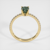 1.09 Ct. Sapphire Ring, 18K Yellow Gold 3