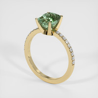2.78 Ct. Sapphire Ring, 18K Yellow Gold 2