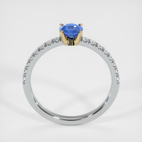 0.47 Ct. Sapphire Ring, 14K Yellow & White 3