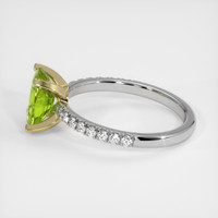 1.55 Ct. Gemstone Ring, 14K Yellow & White 4