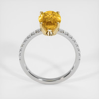 3.00 Ct. Gemstone Ring, 14K Yellow & White 3