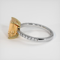 2.94 Ct. Gemstone Ring, 14K Yellow & White 4