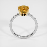 2.13 Ct. Gemstone Ring, 14K Yellow & White 3