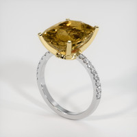 8.54 Ct. Gemstone Ring, 14K Yellow & White 2