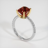 2.94 Ct. Gemstone Ring, 14K Yellow & White 2