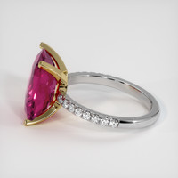 6.33 Ct. Gemstone Ring, 14K Yellow & White 4