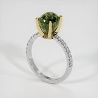 4.03 Ct. Gemstone Ring, 14K Yellow & White 2