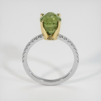 4.03 Ct. Gemstone Ring, 14K Yellow & White 3