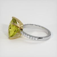 4.55 Ct. Gemstone Ring, 14K Yellow & White 4