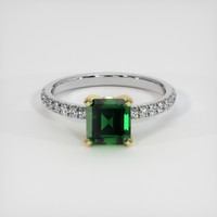 1.33 Ct. Gemstone Ring, 14K Yellow & White 1